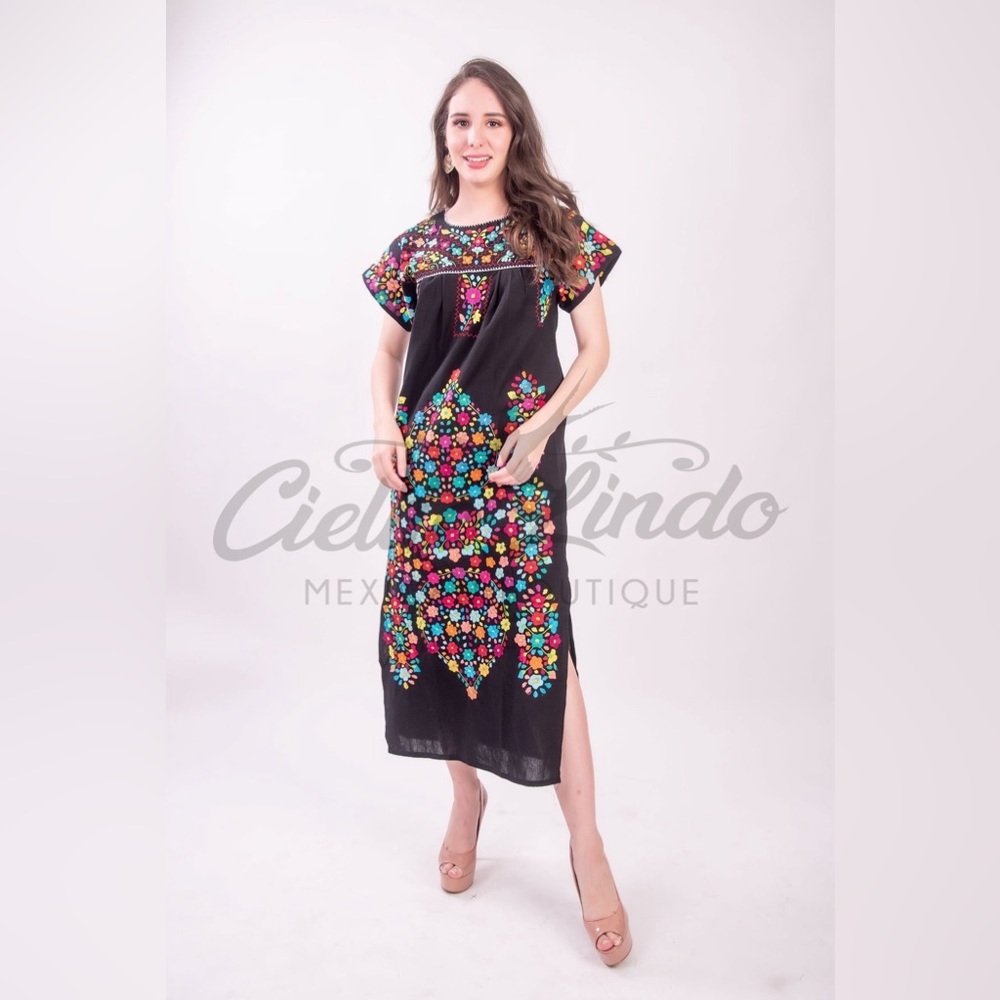 Stunning Maxi Black Paraiso Dress